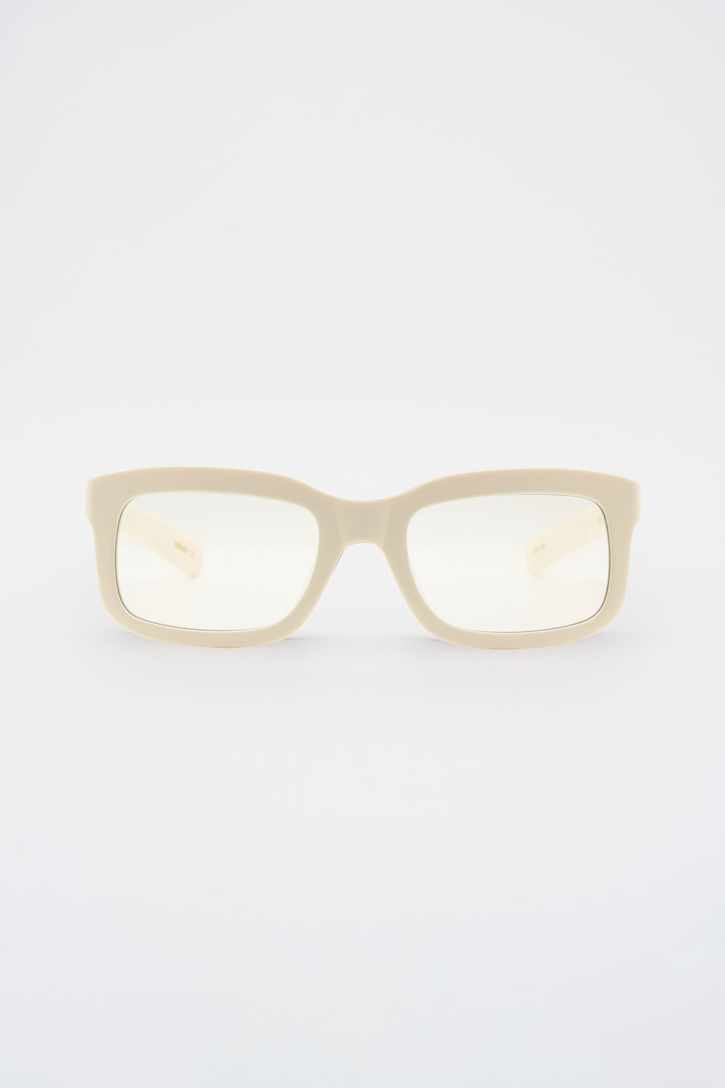 PALMER Cream White / Transparent Grey Lens