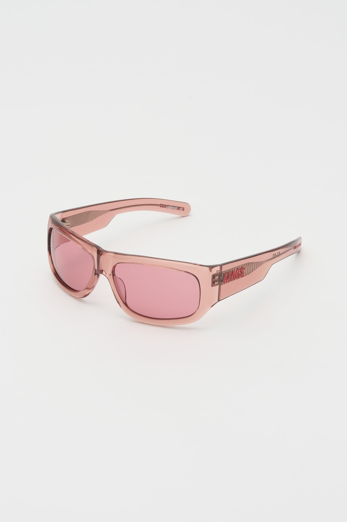 KX-02 Crystal Pink /  Dust Pink Lens