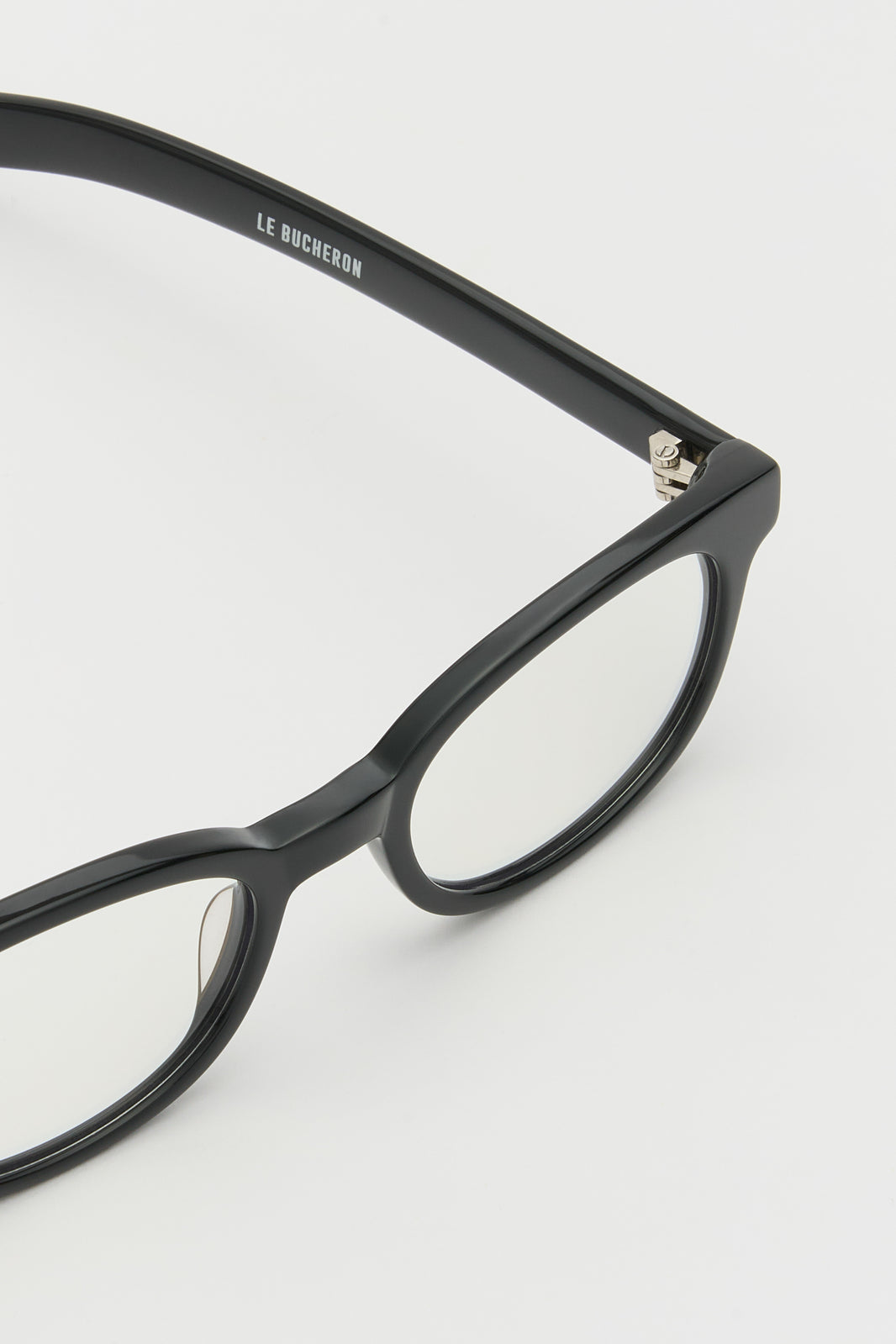 LE BUCHERON Solid Black / Clear Lens Blue Light