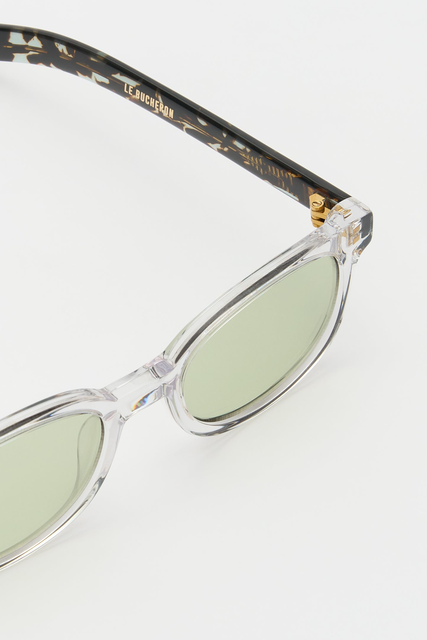 LE BUCHERON Clear Crystal / Retrovision Tortoise / Chill Out Green Lens