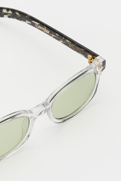 LE BUCHERON Clear Crystal / Retrovision Tortoise / Chill Out Green Lens