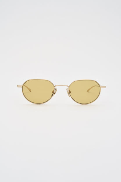 LUCIEN Brushed Gold / Smoked Olive Lens