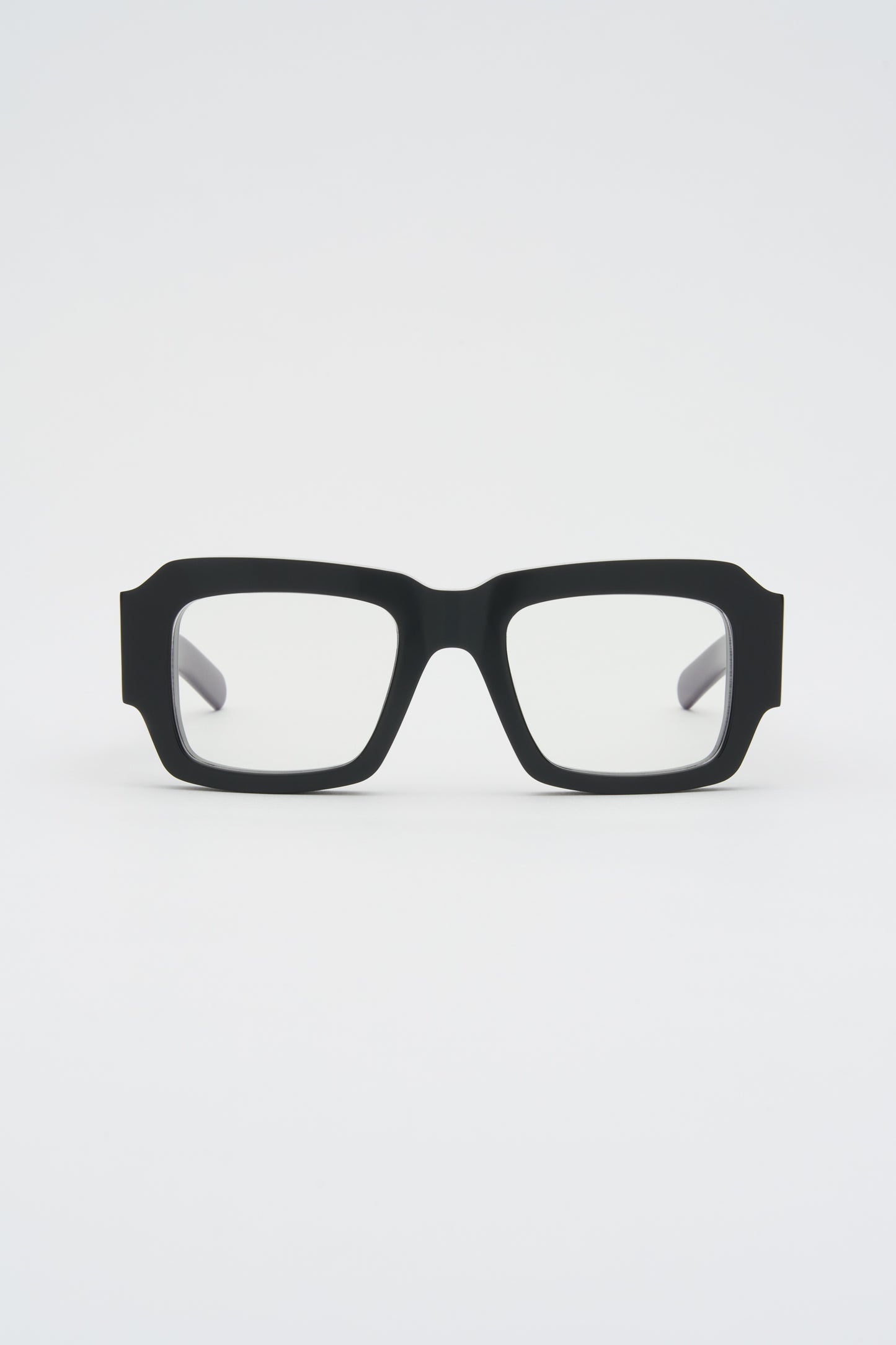 MARFA Solid Black / Clear Lens Blue Light