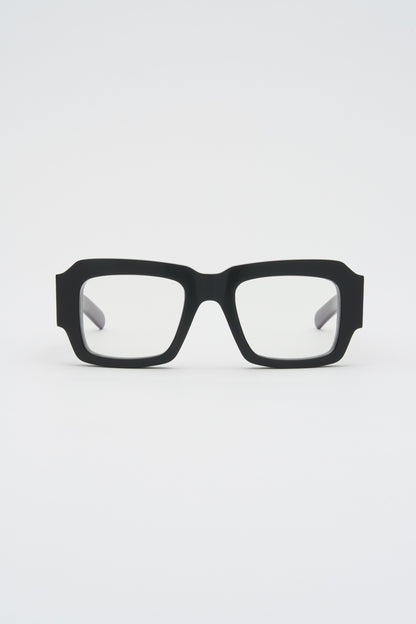 MARFA Solid Black / Clear Lens Blue Light