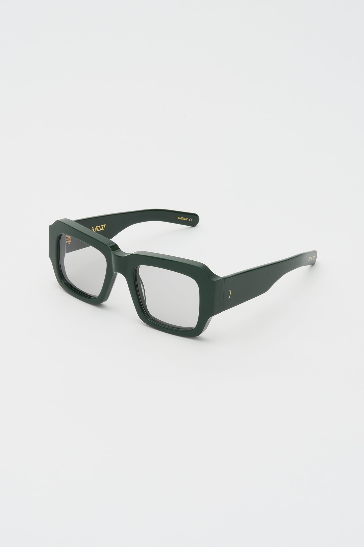 MARFA Solid Dark Green / Light Grey Lens
