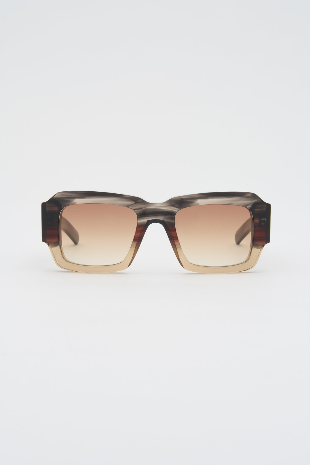 MARFA Smoke Brown Horn Gradient / Light Brown Gradient Lens