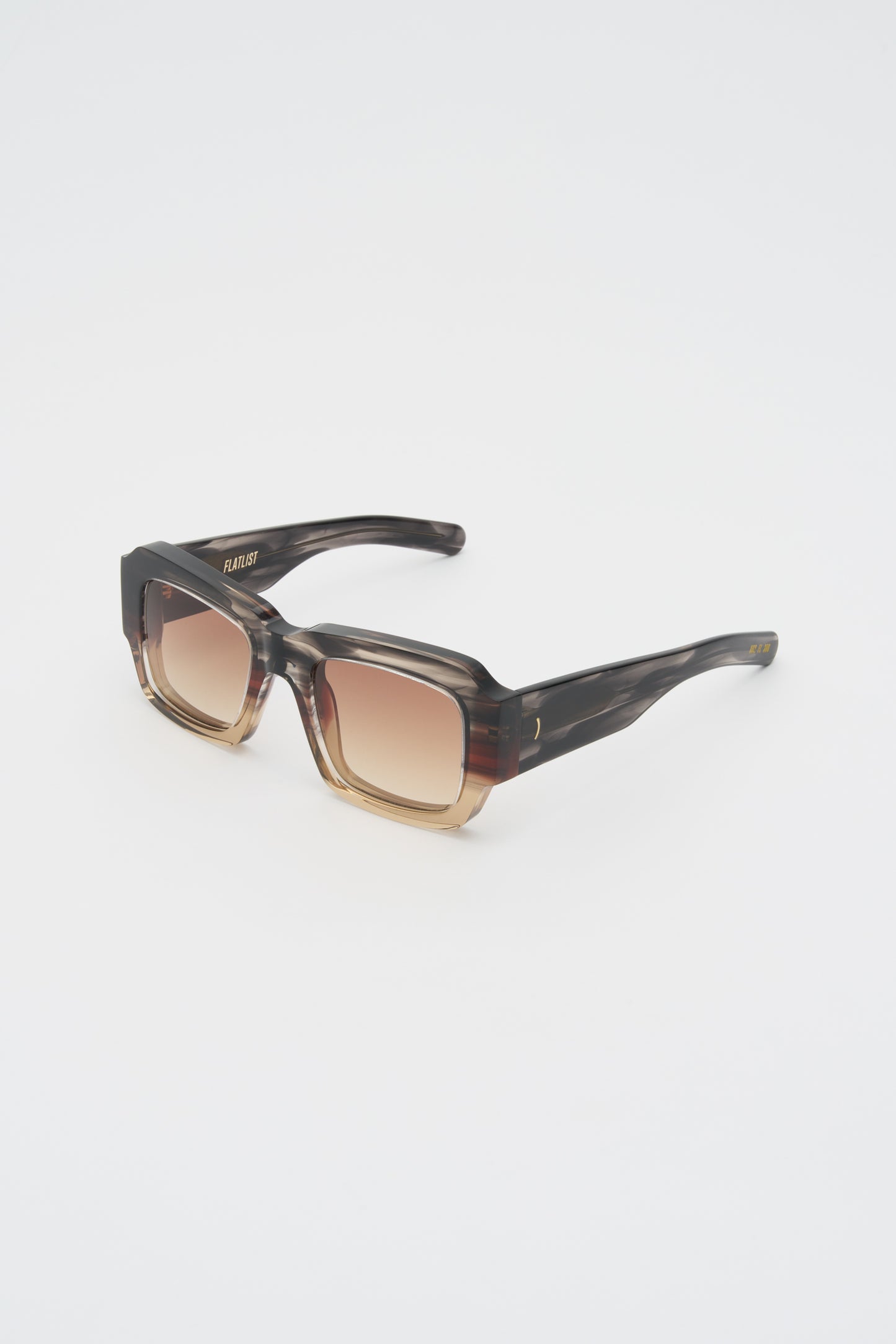 MARFA Smoke Brown Horn Gradient / Light Brown Gradient Lens