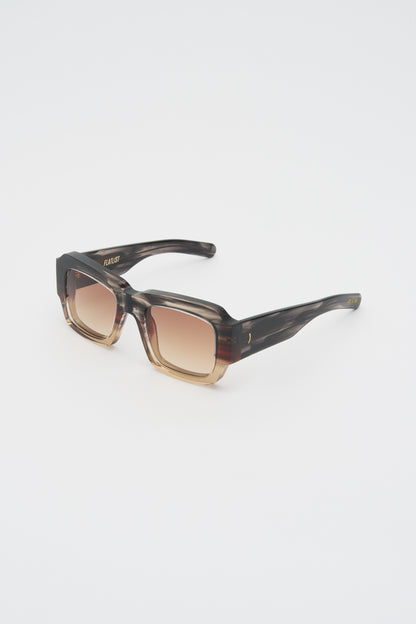 MARFA Smoke Brown Horn Gradient / Light Brown Gradient Lens