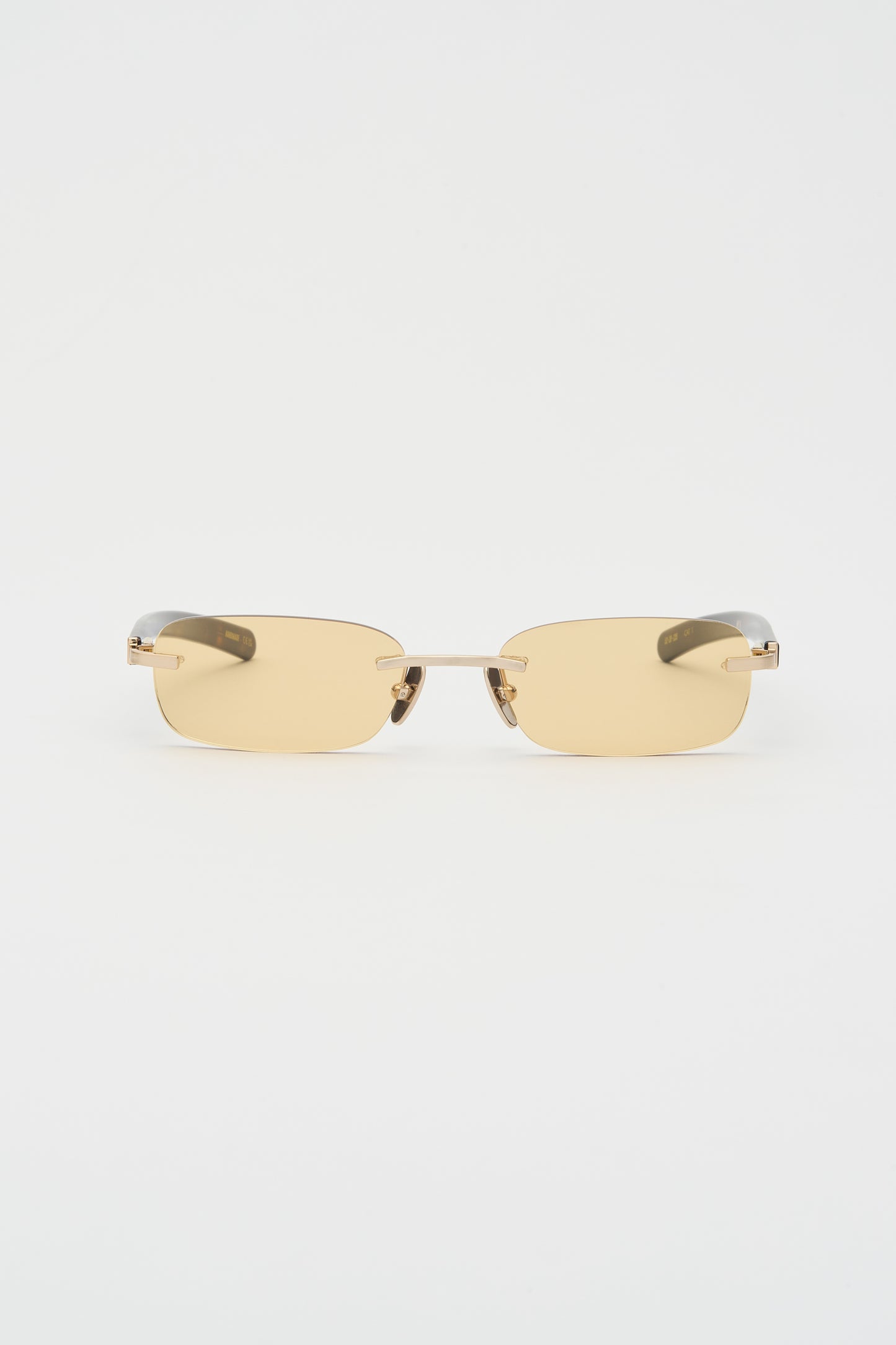 MILO Brushed Gold / Dark Tortoise / Yellow Lens