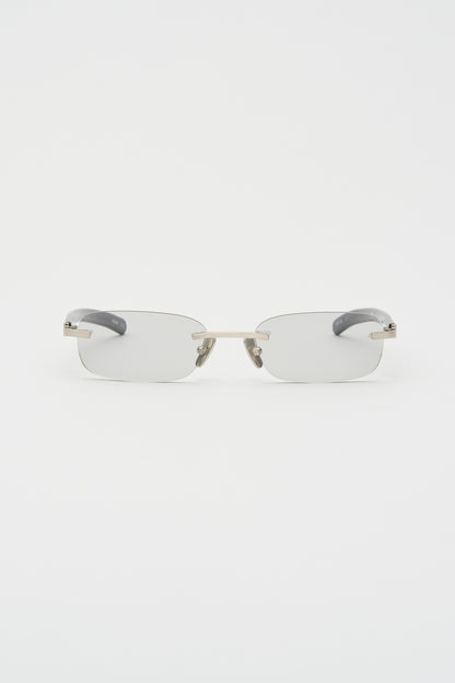 MILO Brushed Titanium /Light Grey Lens