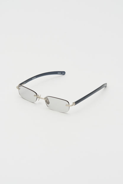 MILO Brushed Titanium /Light Grey Lens