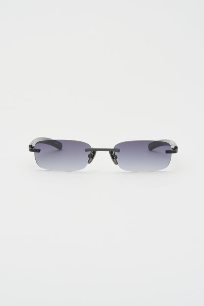 MILO Brushed Matte Black / Solid Black / Smoke Gradient Lens