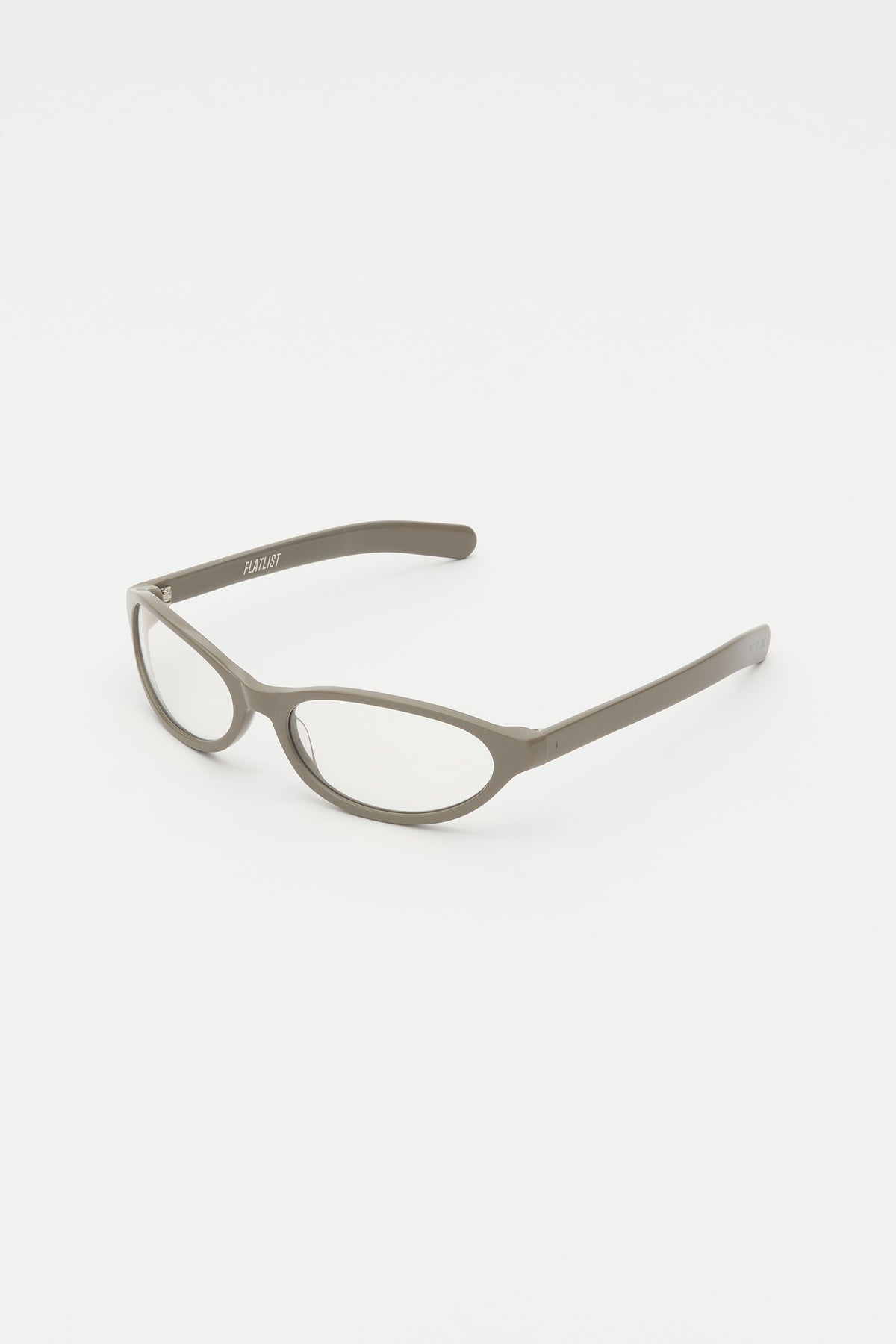 OLYMPIA Solid Silver Mink / Clear Lens Blue Light
