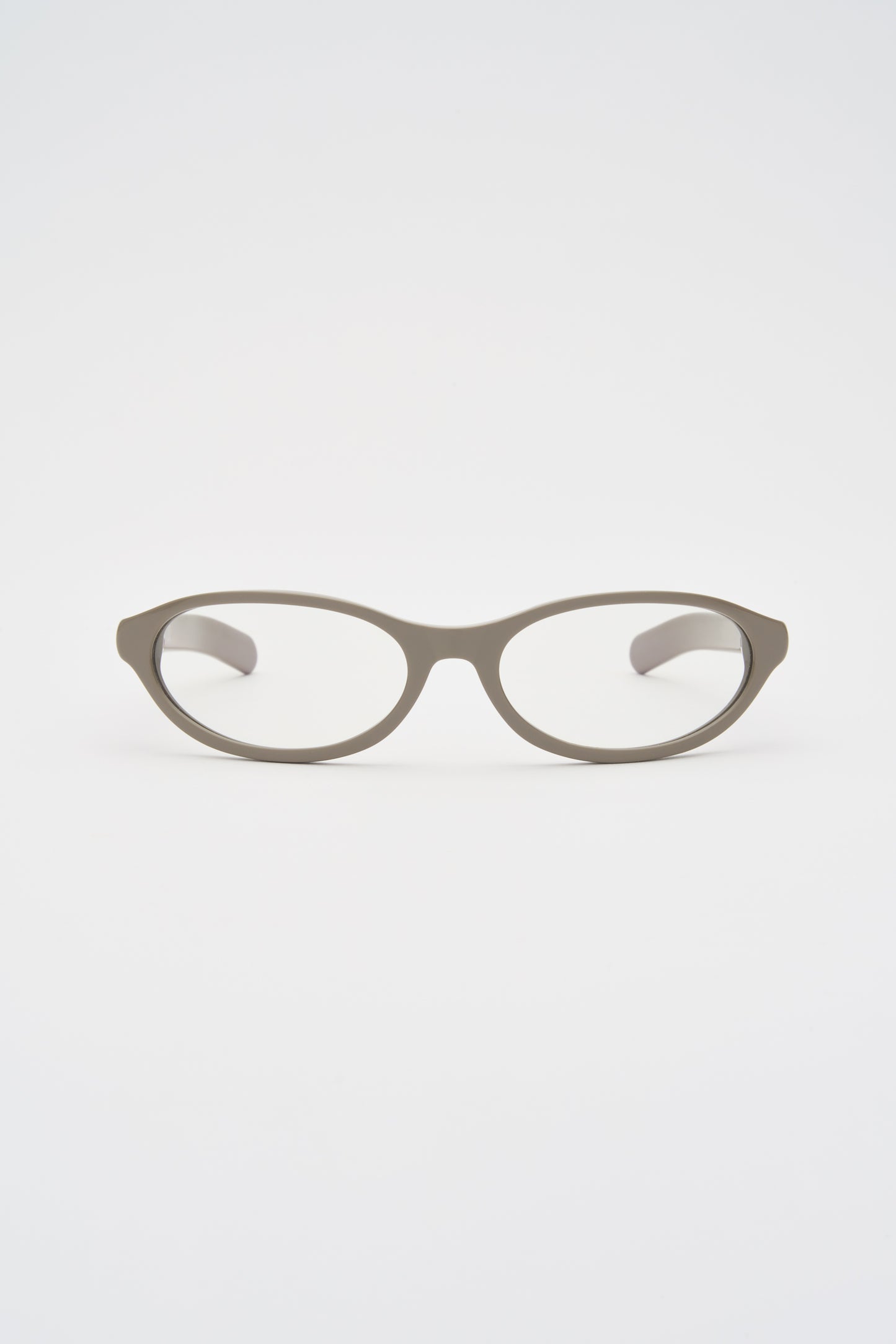 OLYMPIA Solid Silver Mink / Clear Lens Blue Light