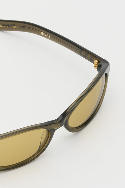 OLYMPIA Crystal Olive / Smoked Olive Lens