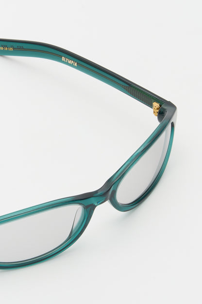OLYMPIA Crystal Teal / Light Grey Lens