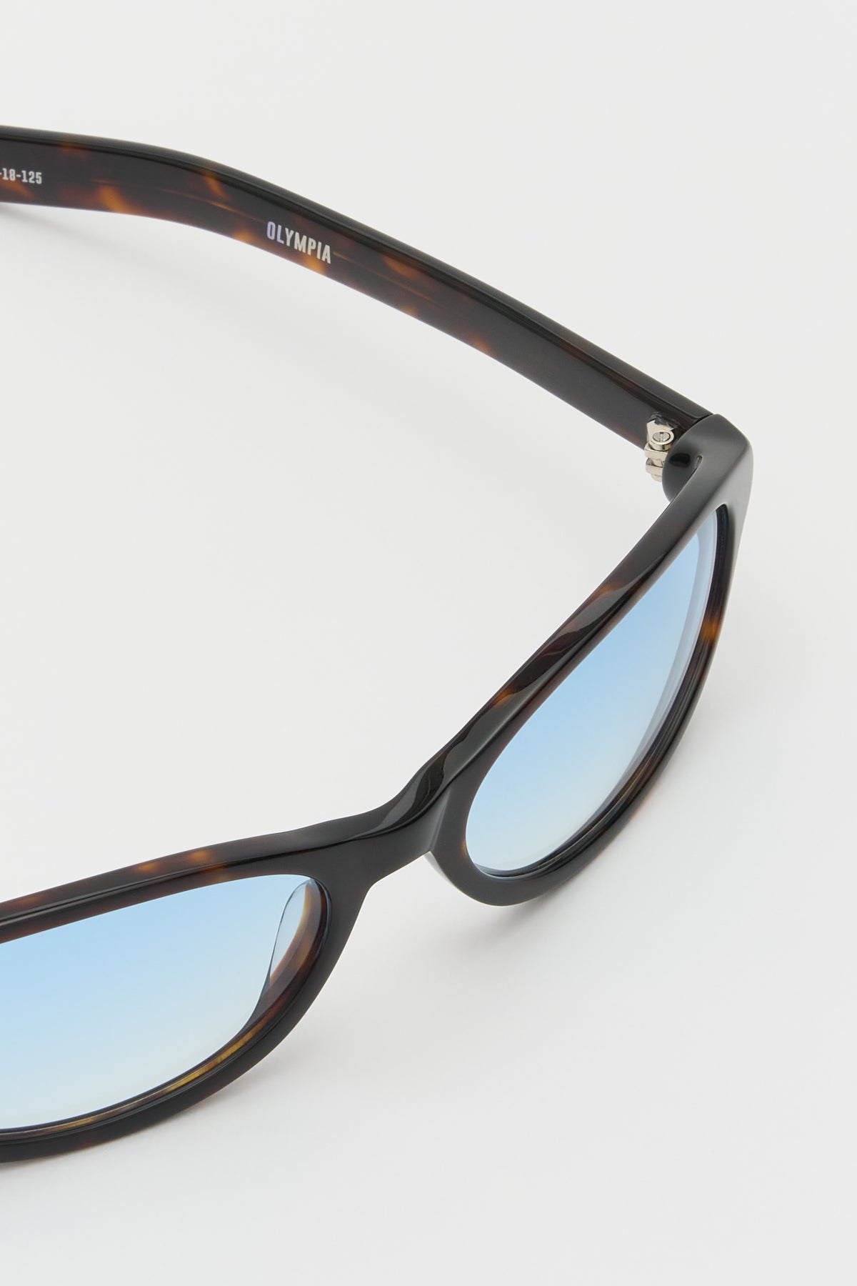 OLYMPIA X TROMBORG Dark Tortoise / Light Blue gradient Lens