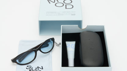 OLYMPIA X TROMBORG Dark Tortoise / Light Blue gradient Lens
