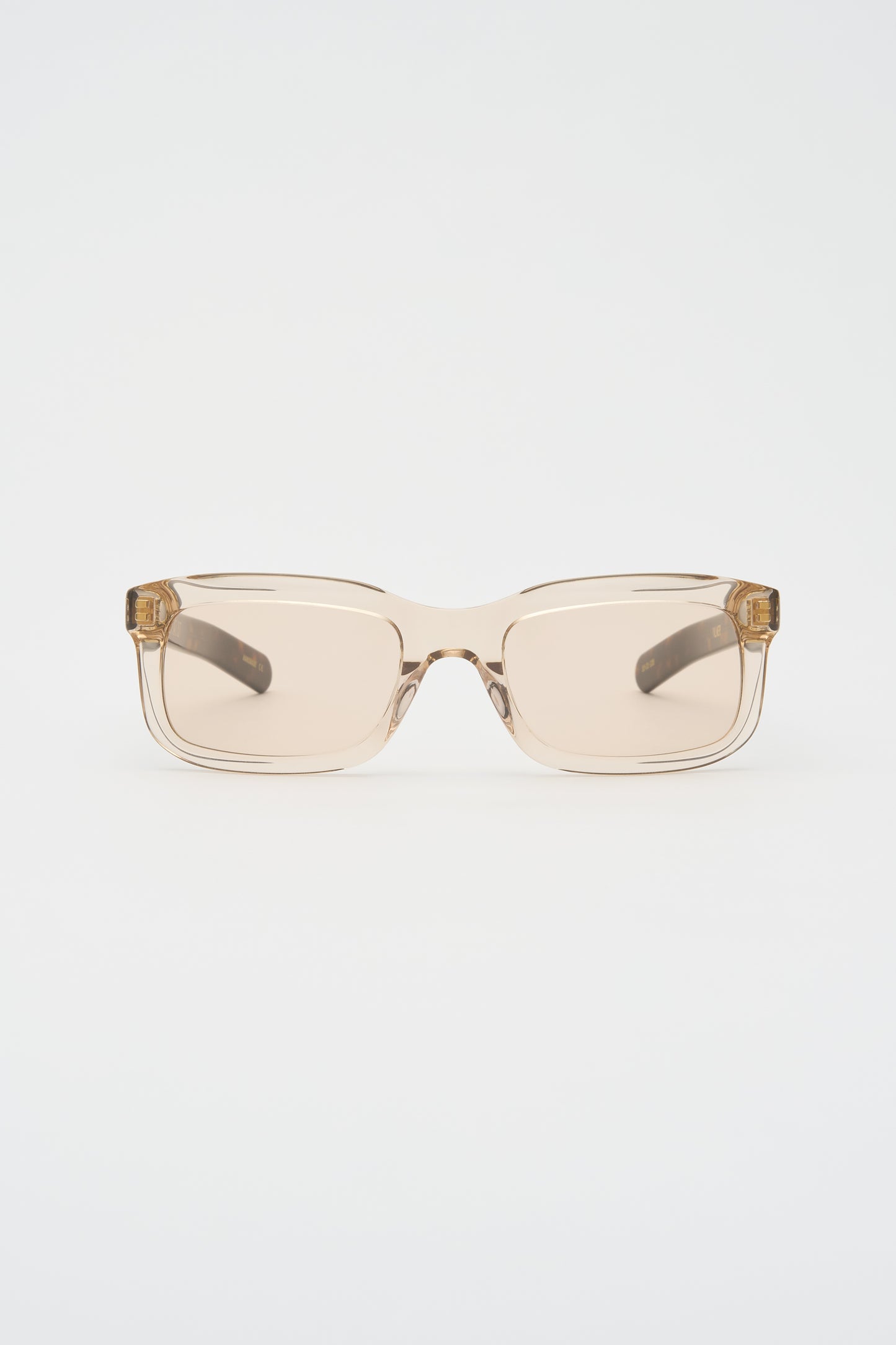 PALMER Crystal Beige / Dark Tortoise / Peach Lens