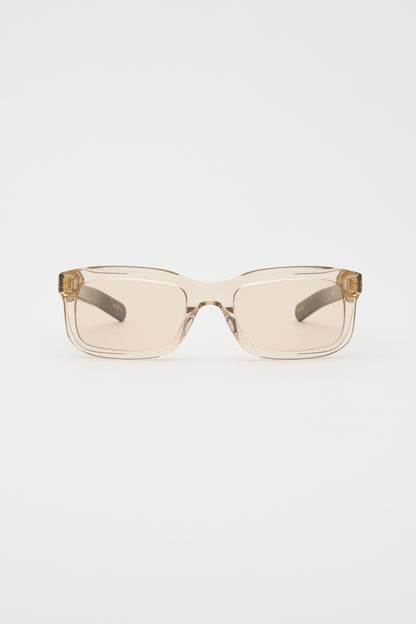 PALMER Crystal Beige / Dark Tortoise / Peach Lens