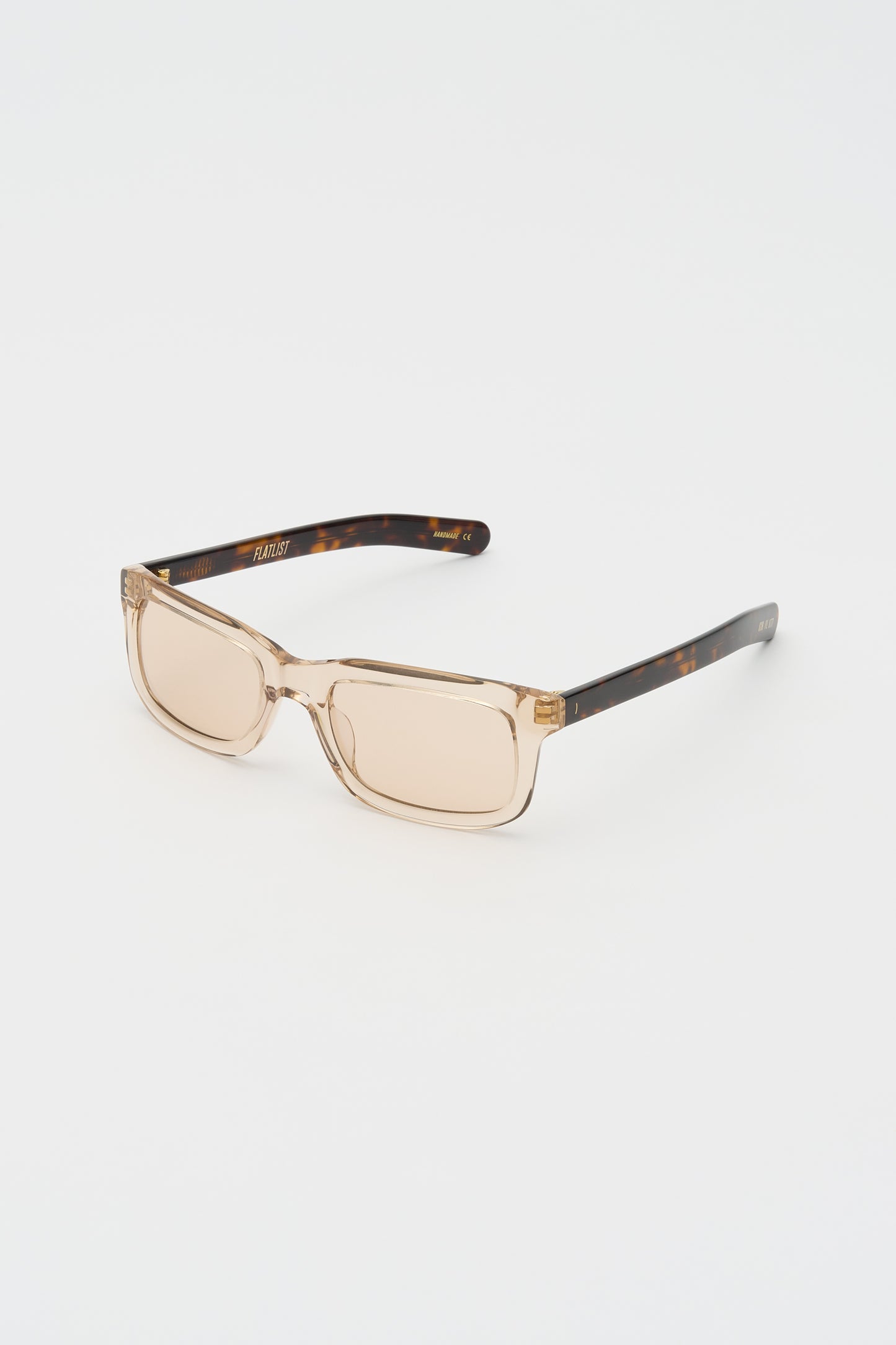 PALMER Crystal Beige / Dark Tortoise / Peach Lens