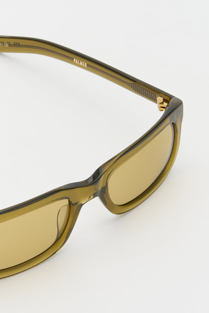 PALMER Crystal Olive / Smoked Olive Lens