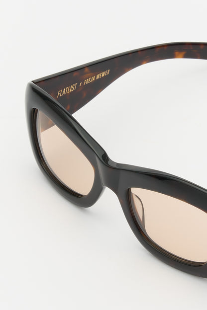 Flatlist x Freja Wewer / POPPY / Dark Tortoise / Peach Lens