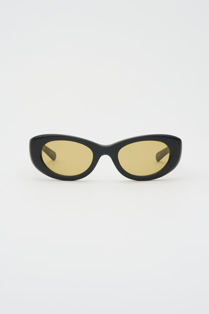 RAMONA Solid Black / Smoked Olive Lens