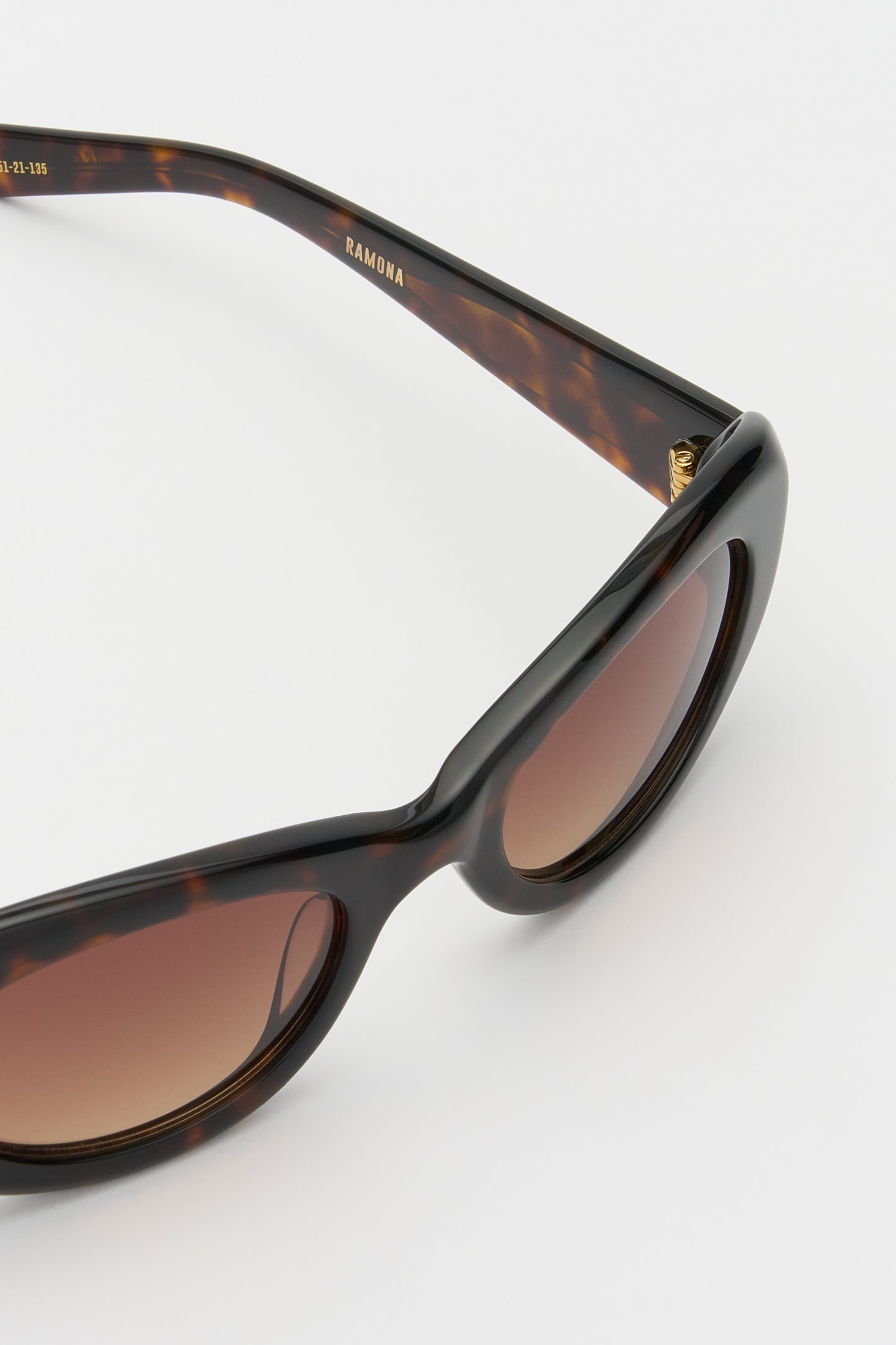 RAMONA Dark Tortoise / Brown Gradient Lens