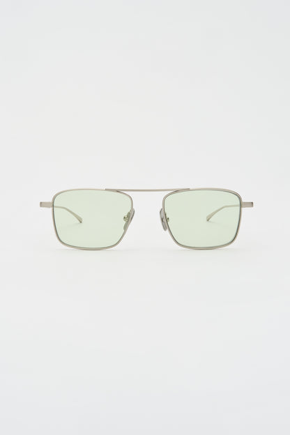 REED Brushed Silver / Chill Out Green Lens