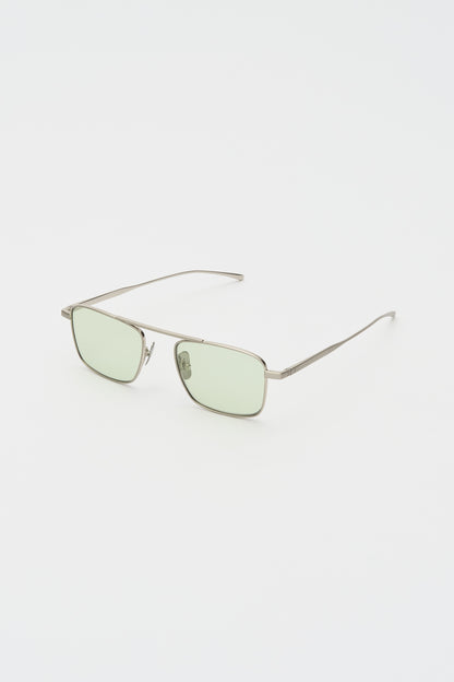 REED Brushed Silver / Chill Out Green Lens