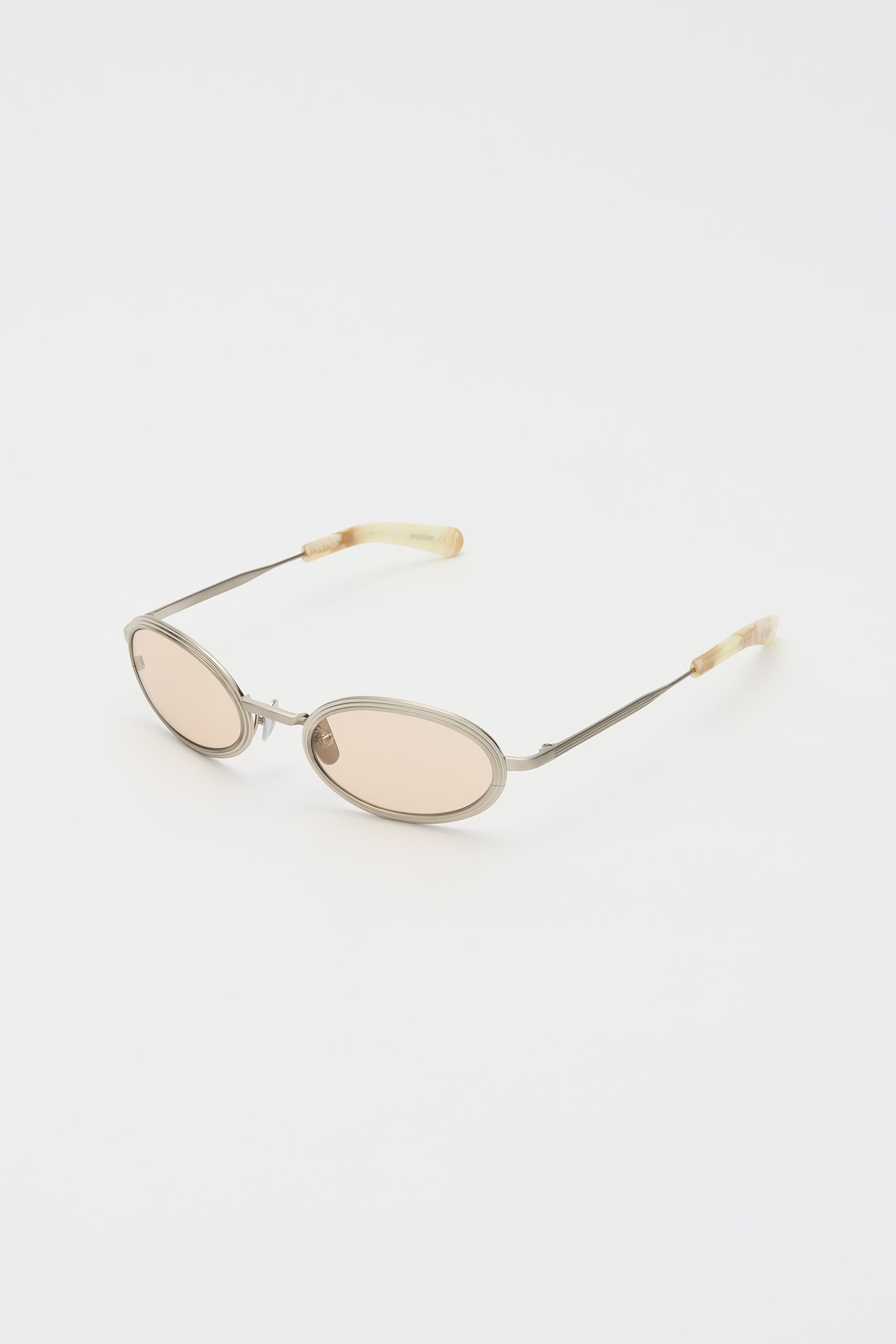 RENO Brushed Silver / Carrara Fantasy / Peach Lens | FLATLIST