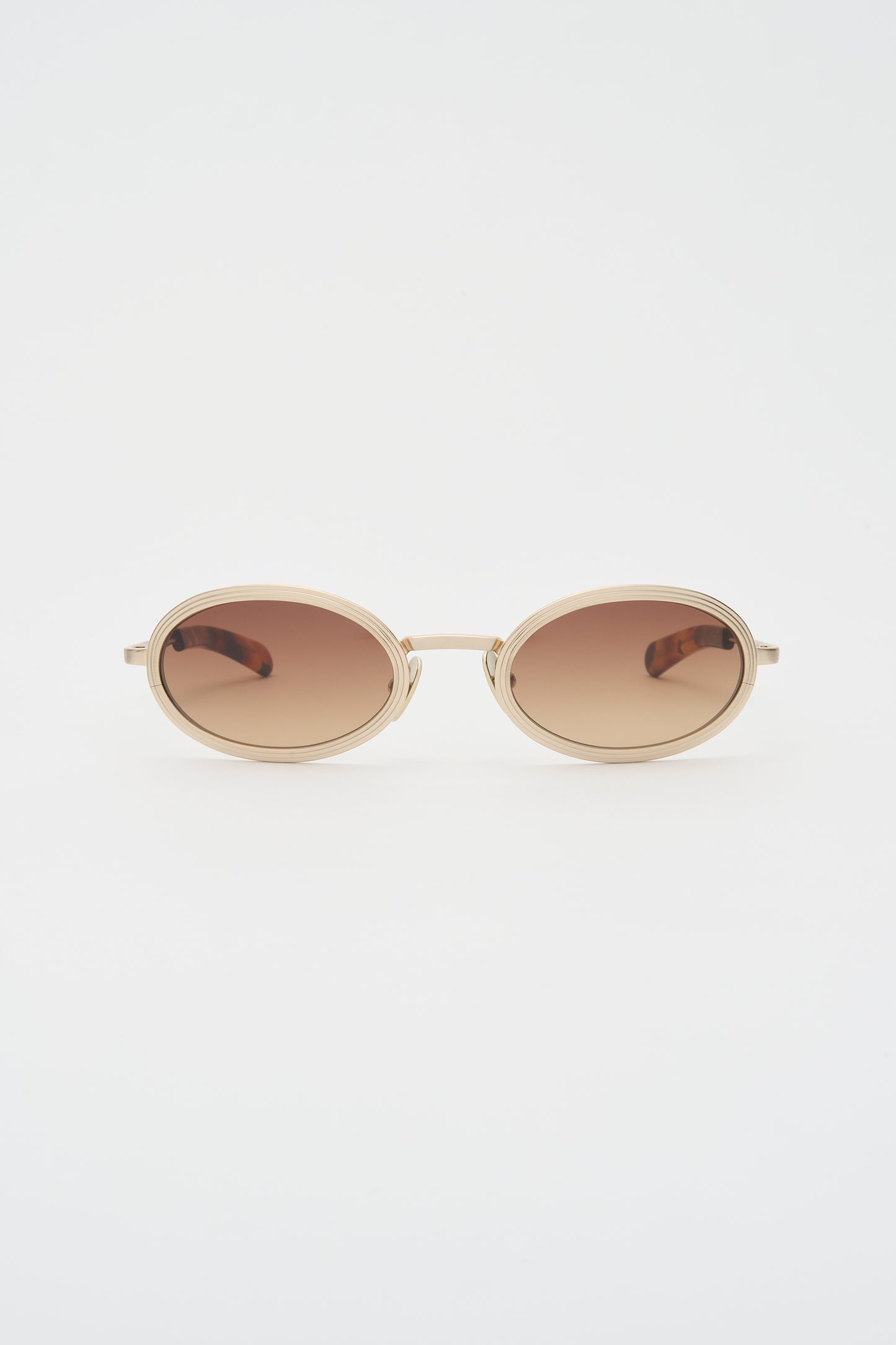 RENO Brushed Light Gold / Classic Havana / Brown Gradient Lens