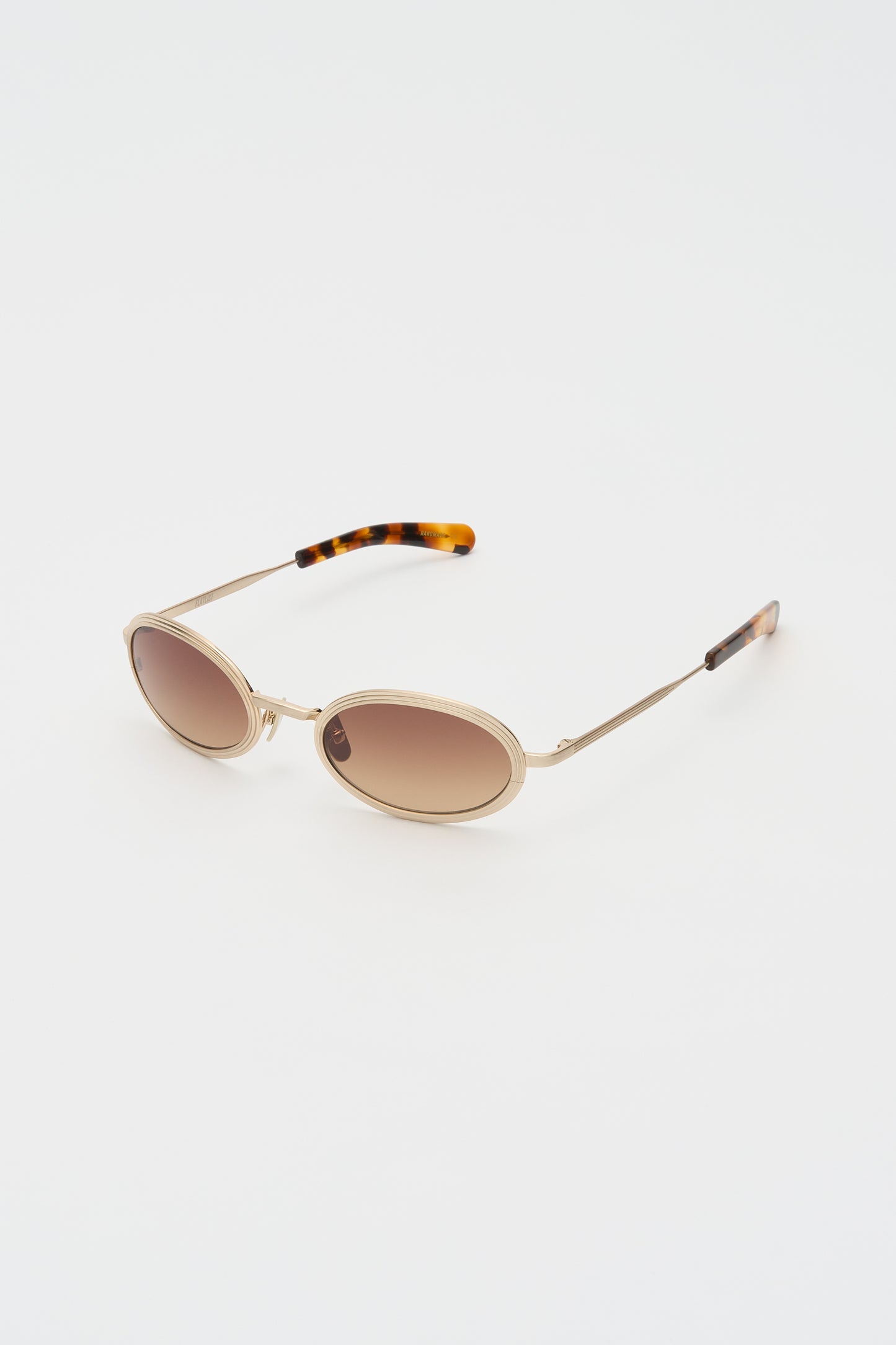 RENO Brushed Light Gold / Classic Havana / Brown Gradient Lens