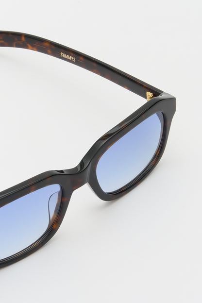 SAMMYS Dark Tortoise / Blue Gradient Lens