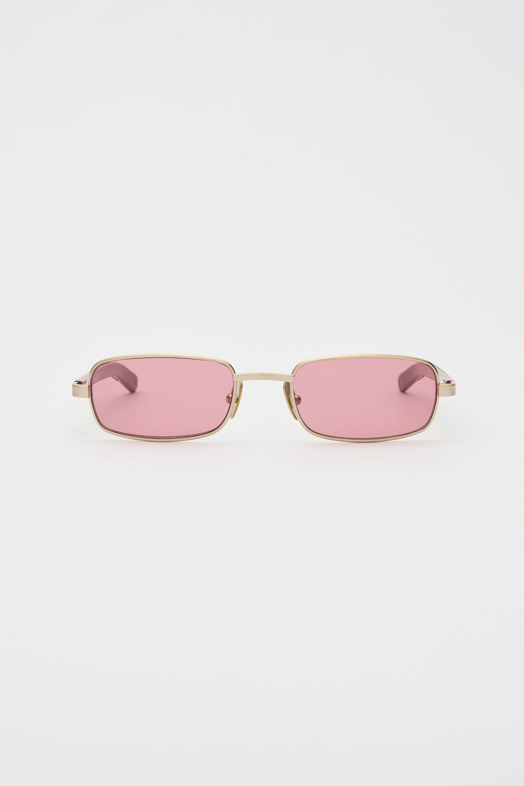 STING Brushed Light Gold / Solid Bordeaux / Dust Pink Lens