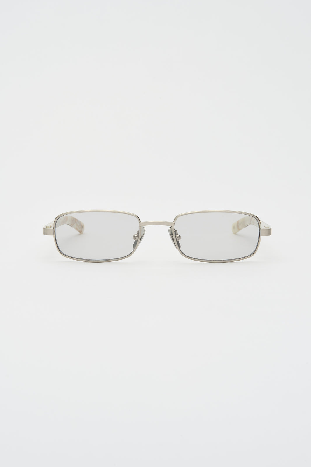 STING Brushed Silver / Carrara Fantasy / Light Grey Lens