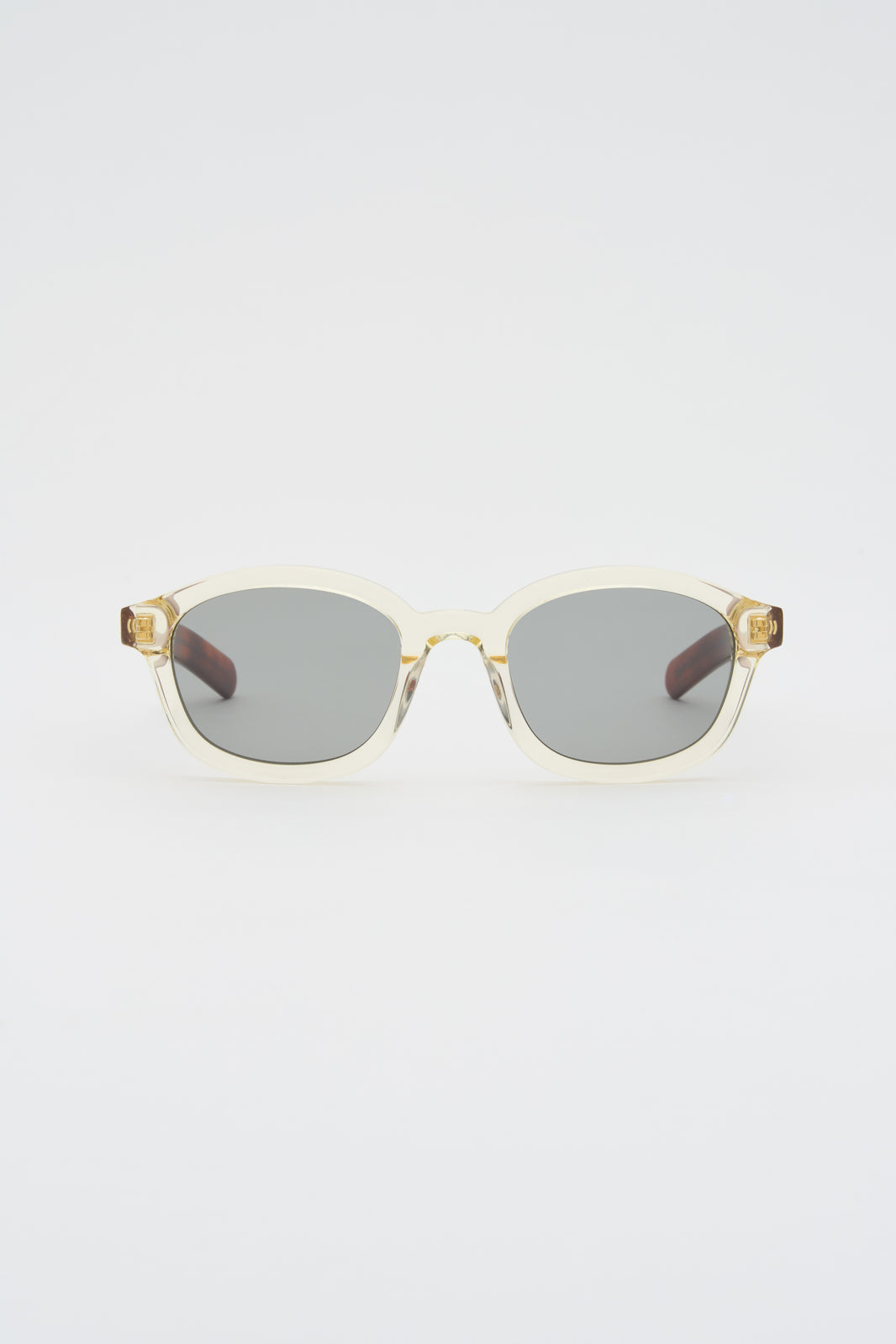 THEO Crystal Yellow Classic Havana / Solid Grey Lens