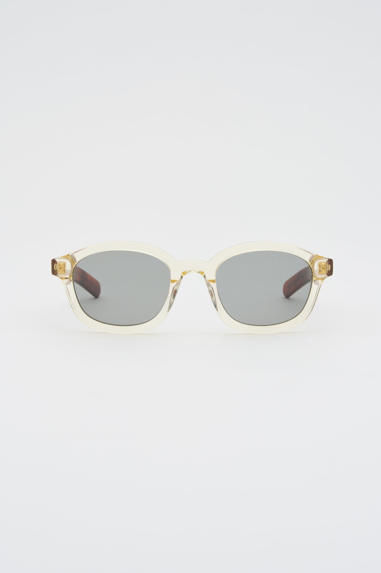 THEO Crystal Yellow Classic Havana / Solid Grey Lens